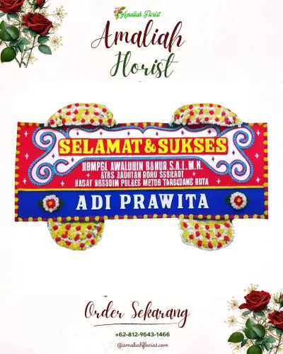 Karangan Bunga Ucapan Selamat di Solear